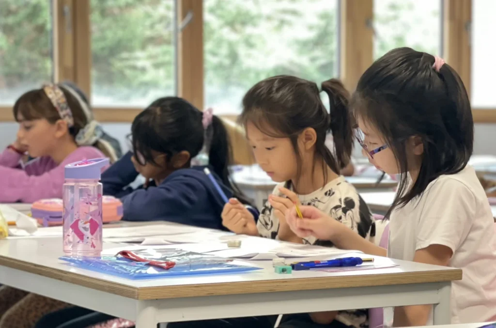Pupils learning at Pillai Tutors