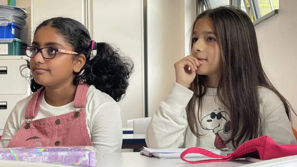 Pupils learning in a Pillai Tutors class